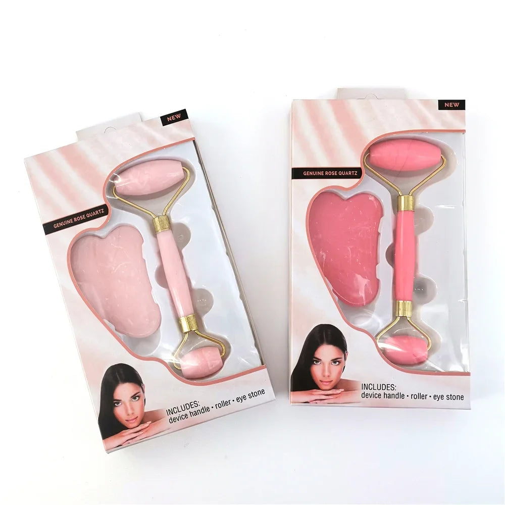 Rouleaux et Gua Sha - Lisse pour Massage Facial